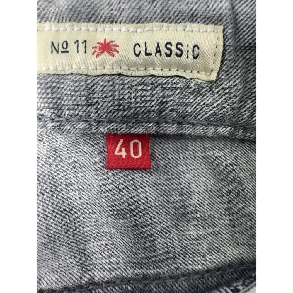 AGAVE Denim No 11 Classic Pants Mens 40 Made in USA Straight Fit Premium - Picture 5 of 7